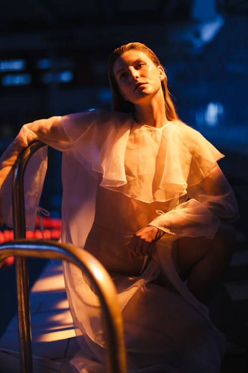 Lawn-chiffon combo product image